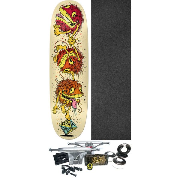 Anti Hero Skateboards Frank Gerwer Grimple Balancing Act Skateboard Deck Slick - 8.38" x 31.375" - Complete Skateboard Bundle